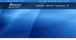 Desktop Screenshot of bartleysbodyshop.com